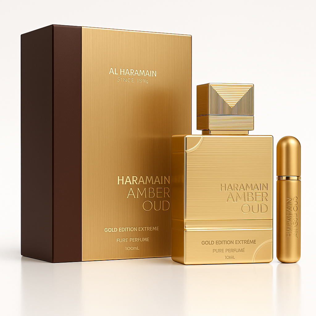Amber Oud Extreme Gold Edition - Al Haramain - Perfume Unissex - Eau de Parfum - 100mll (Lacrado)